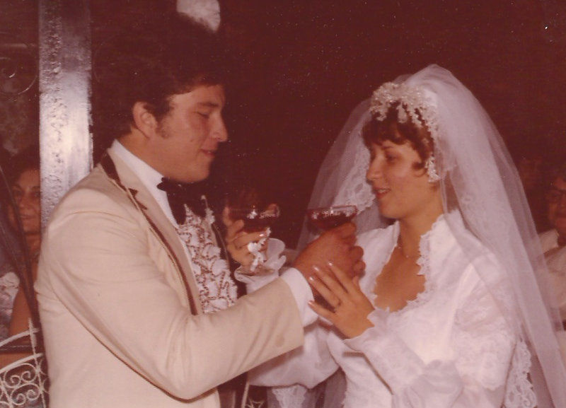 Mary Margaret Fritz and Jose Luis Laborin on their wedding day Sept. 29, 1979, in Douglas, Ariz.